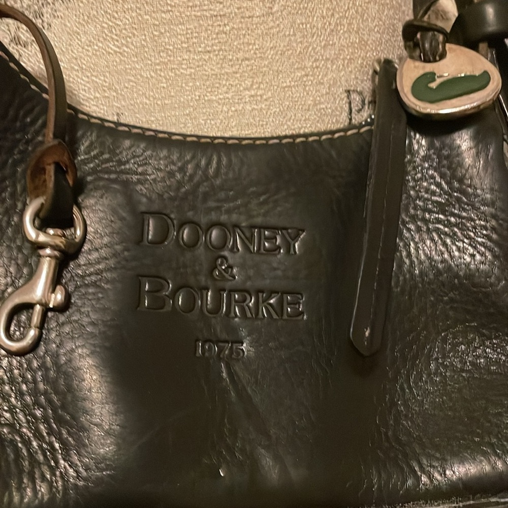 Dooney & Bourke Black Leather Women's Bag - Picture 2 of 7